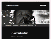 Tablet Screenshot of johannesernstsen.dk